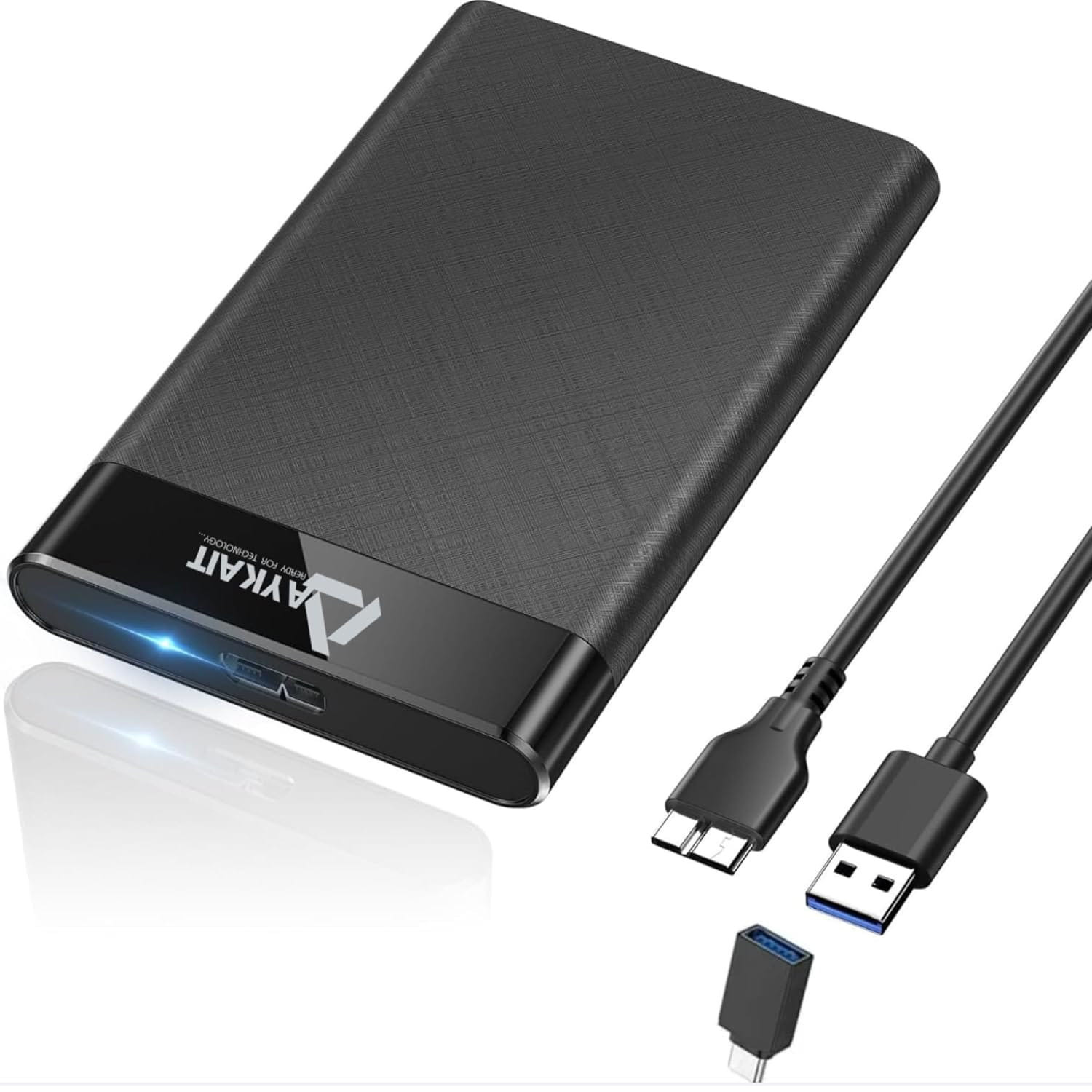 500GB USB 3.0 External Hard Drive – Portable High-Speed HDD for Windows, Mac, PC, Laptop, PS4 & Xbox | 2-Year Warranty